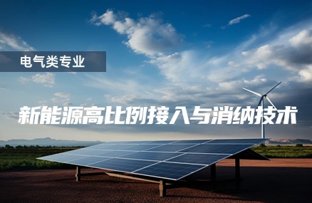 新能源高比例接入与消纳技术